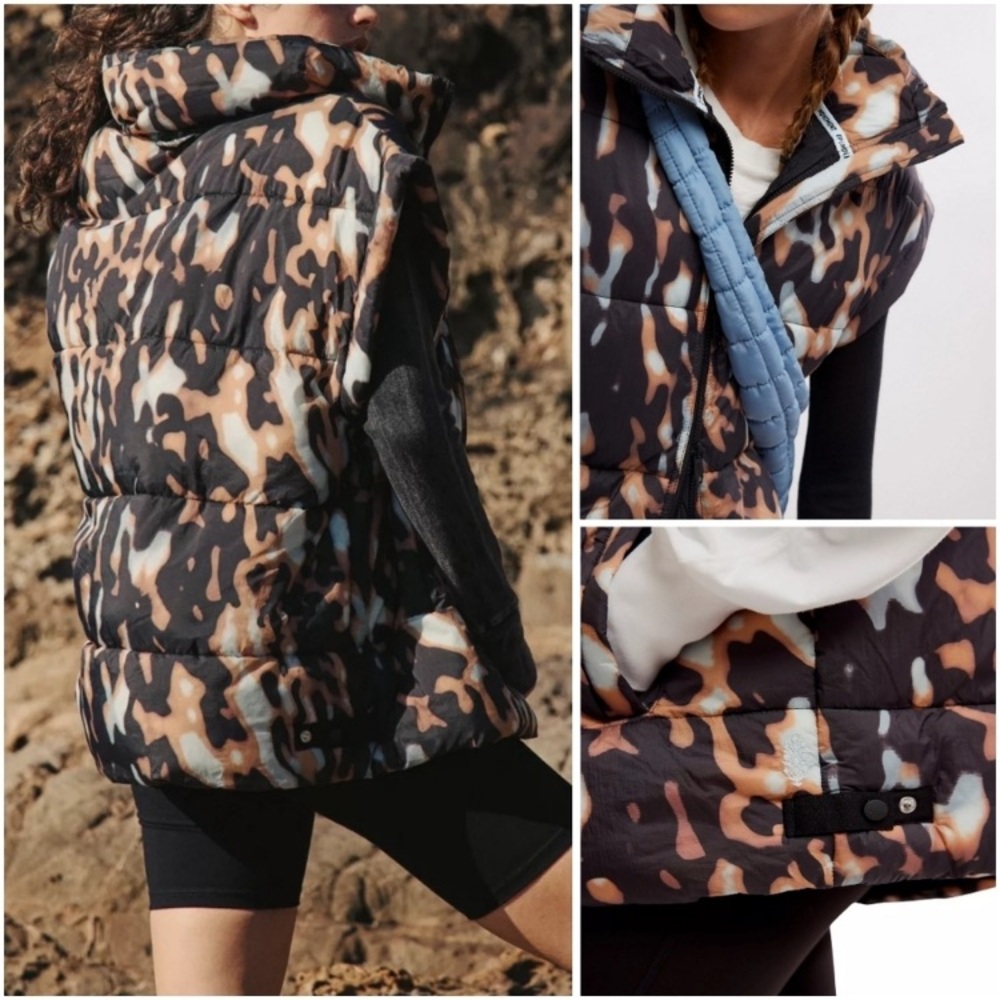 Likea-New Free People In A Bubble puffer vest